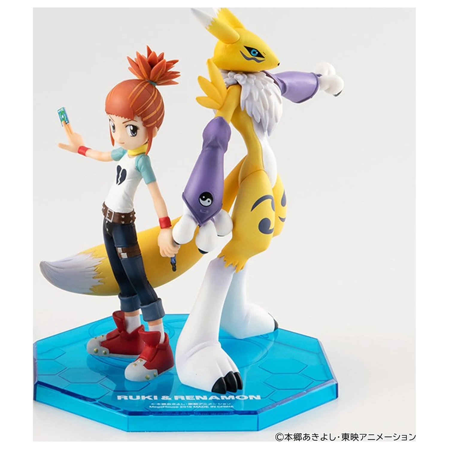 Digimon Tamers G.E.M. Series PVC Figur Renamon & Ruki Makino 13 Zentimeter (Wiederholung) Produktfoto
