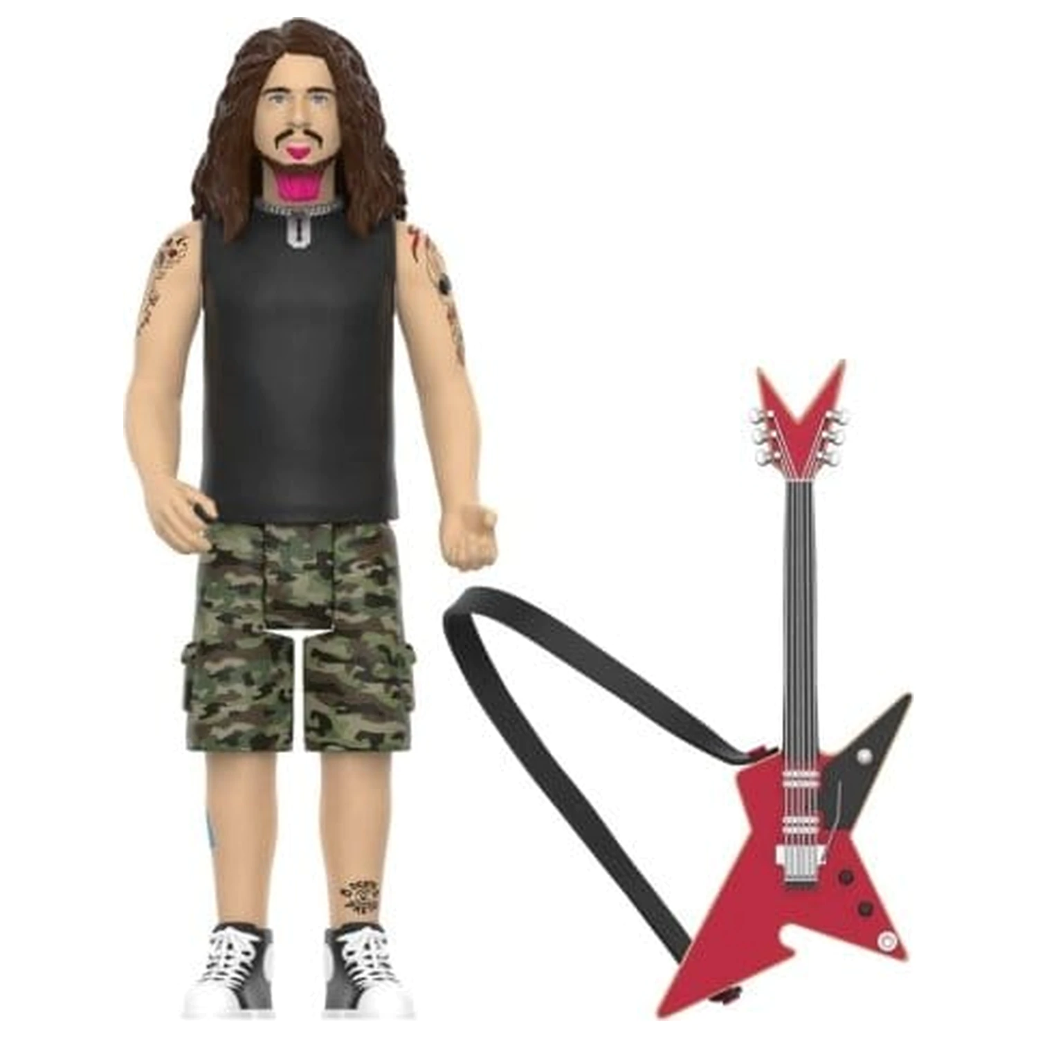 Dimebag Darrell ReAction Action Figur Wave 01 Dimebag Darrell Culprit Produktfoto