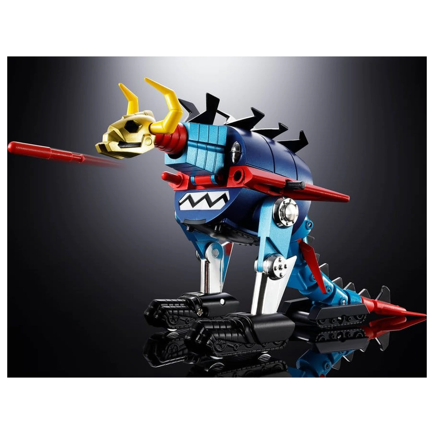 Dino Mech Gaiking Chogokin Actionfigur Daikumaryu & Gaiking 20 cm Produktfoto