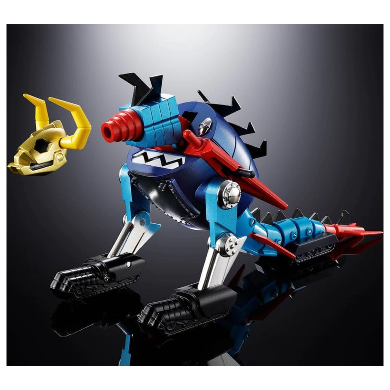 Dino Mech Gaiking Chogokin Actionfigur Daikumaryu & Gaiking 20 cm Produktfoto