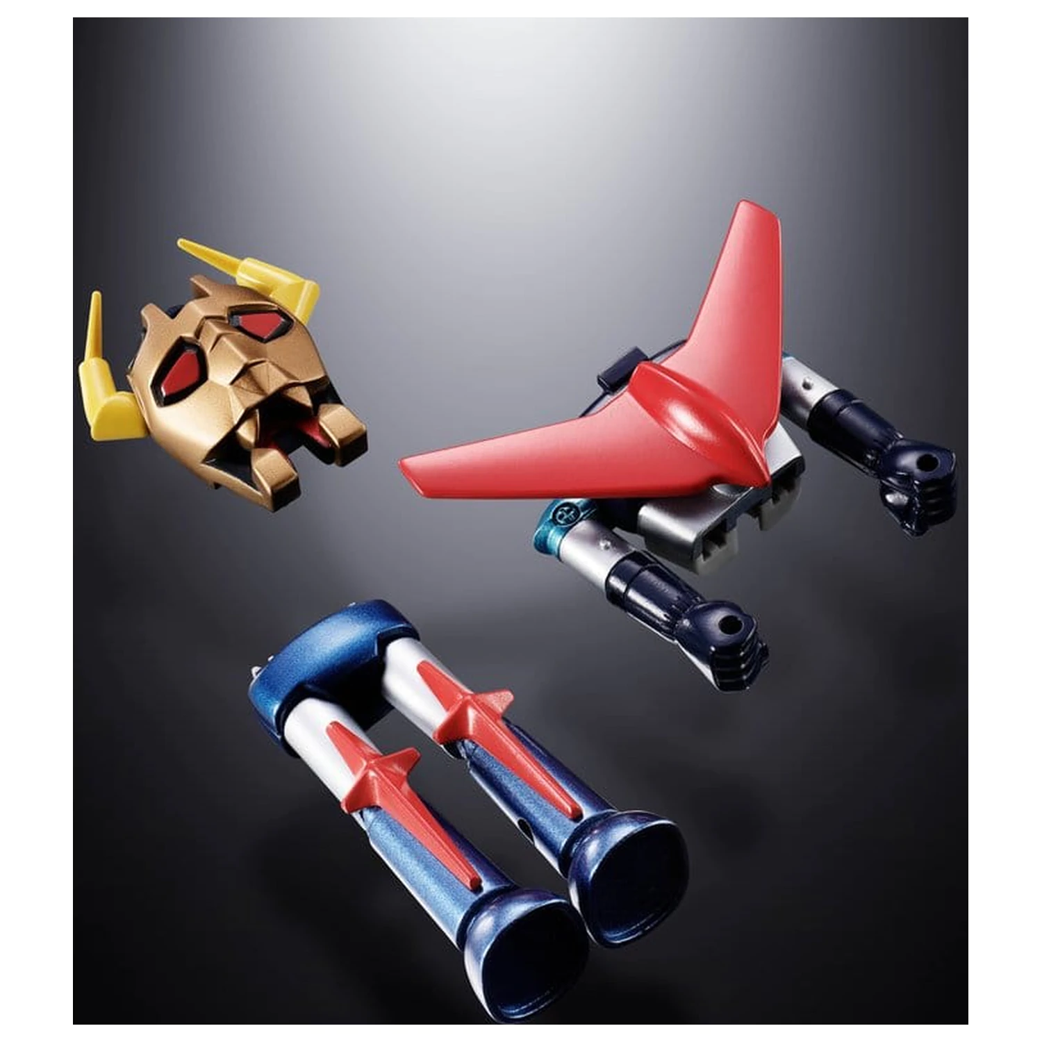 Dino Mech Gaiking Chogokin Actionfigur Daikumaryu & Gaiking 20 cm Produktfoto