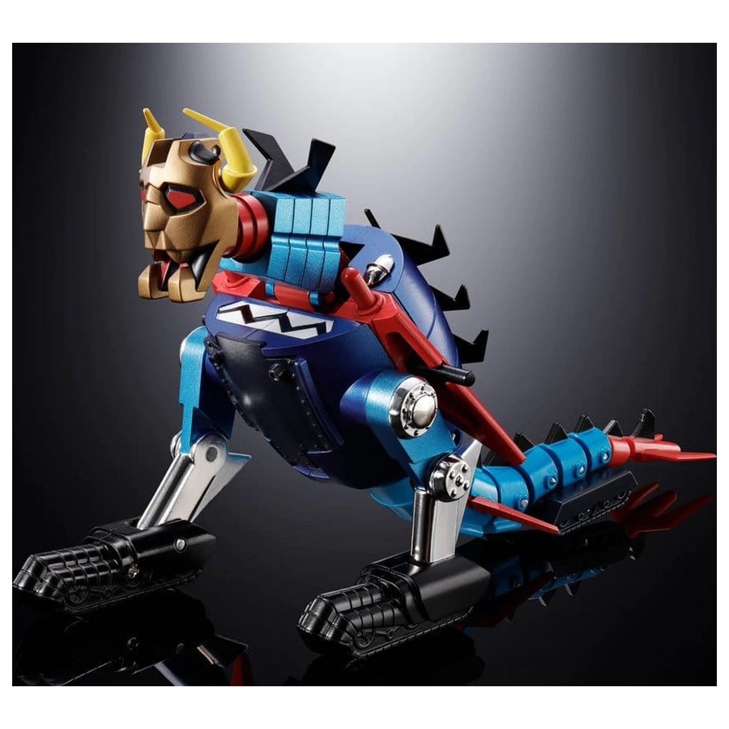 Dino Mech Gaiking Chogokin Actionfigur Daikumaryu & Gaiking 20 cm Produktfoto