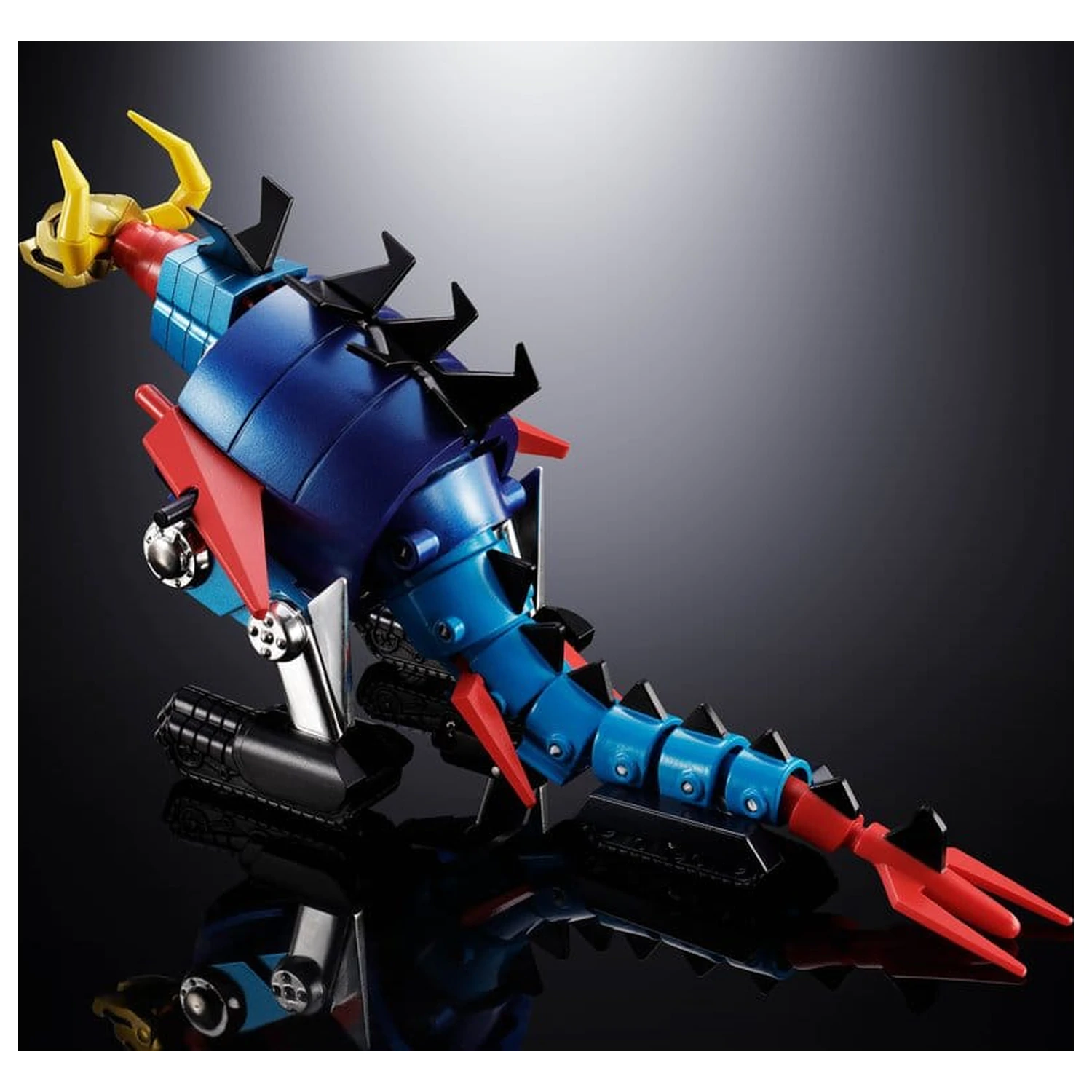 Dino Mech Gaiking Chogokin Actionfigur Daikumaryu & Gaiking 20 cm Produktfoto