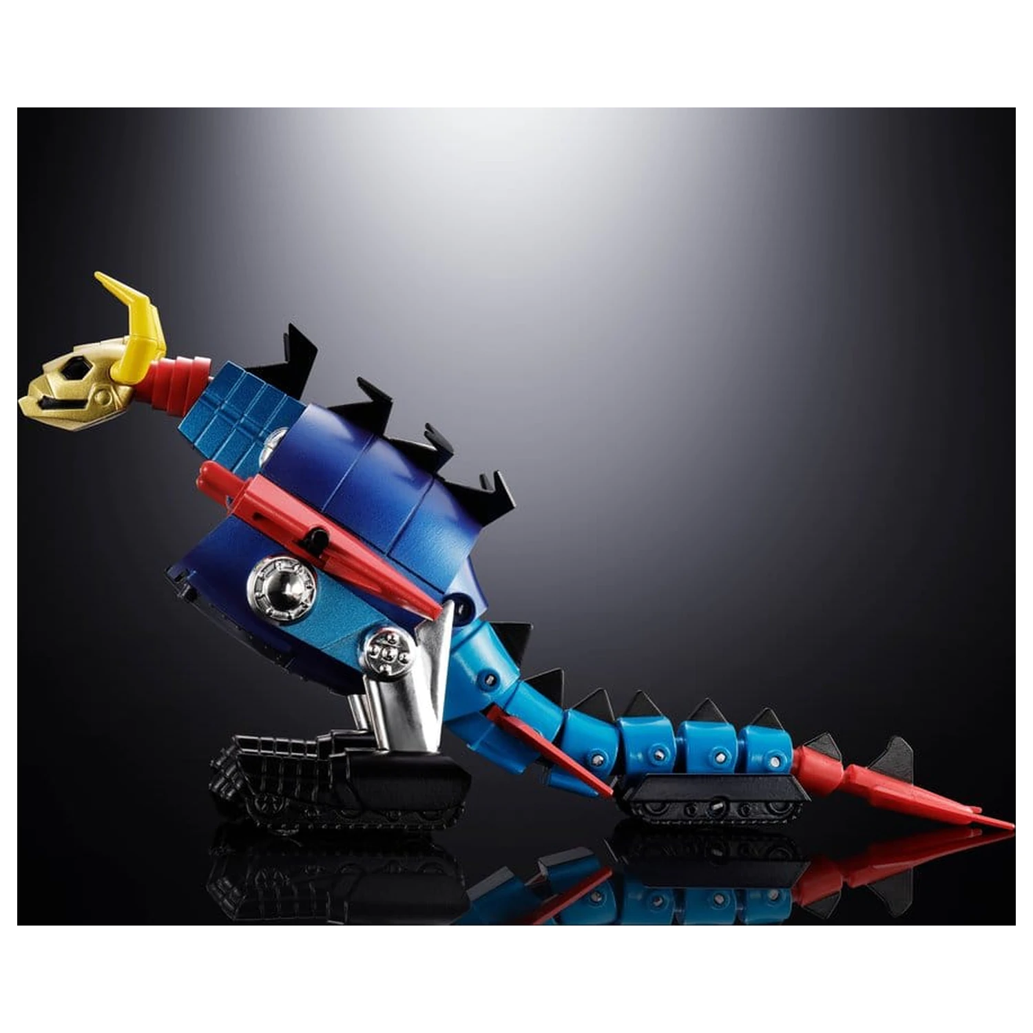 Dino Mech Gaiking Chogokin Actionfigur Daikumaryu & Gaiking 20 cm Produktfoto