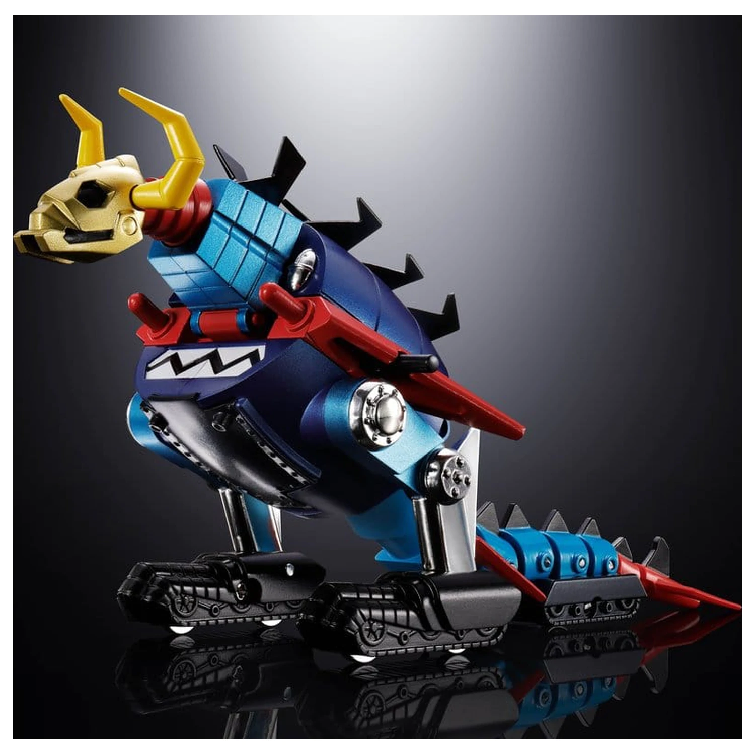 Dino Mech Gaiking Chogokin Actionfigur Daikumaryu & Gaiking 20 cm Produktfoto