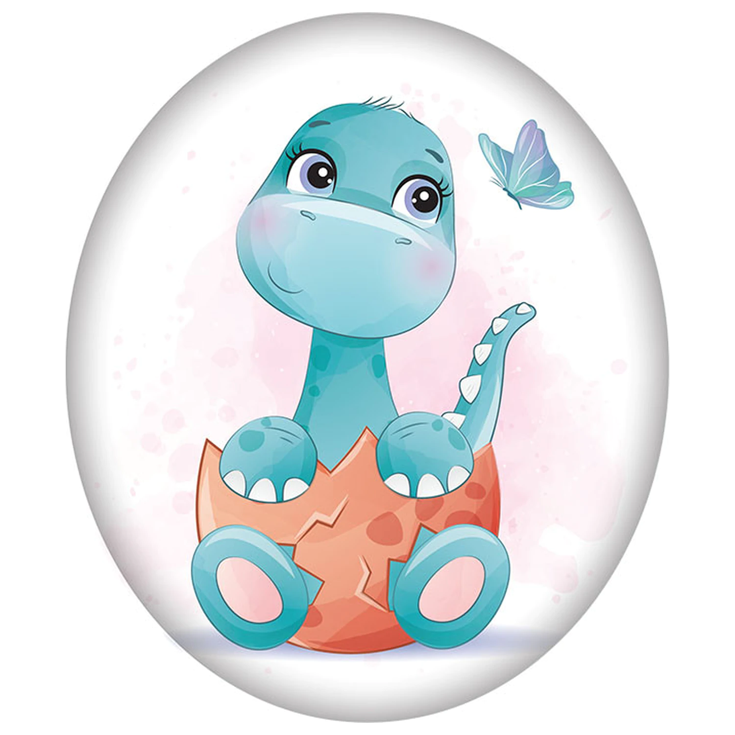 Dinosaurier Ei Form Kissen, Zierkissen Produktfoto