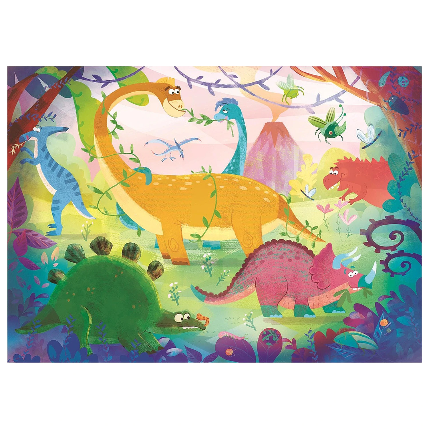 Dinosaur Funny 2x20 Teile Puzzle Clementoni Produktfoto