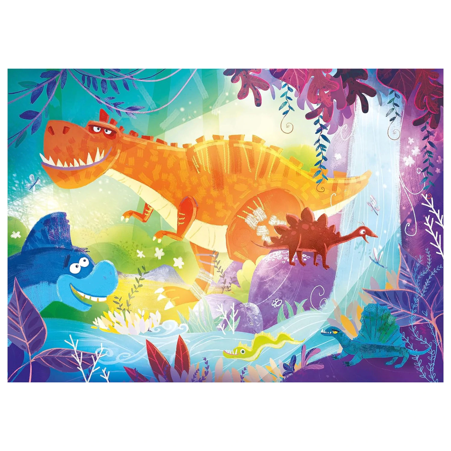 Dinosaur Funny 2x20 Teile Puzzle Clementoni Produktfoto