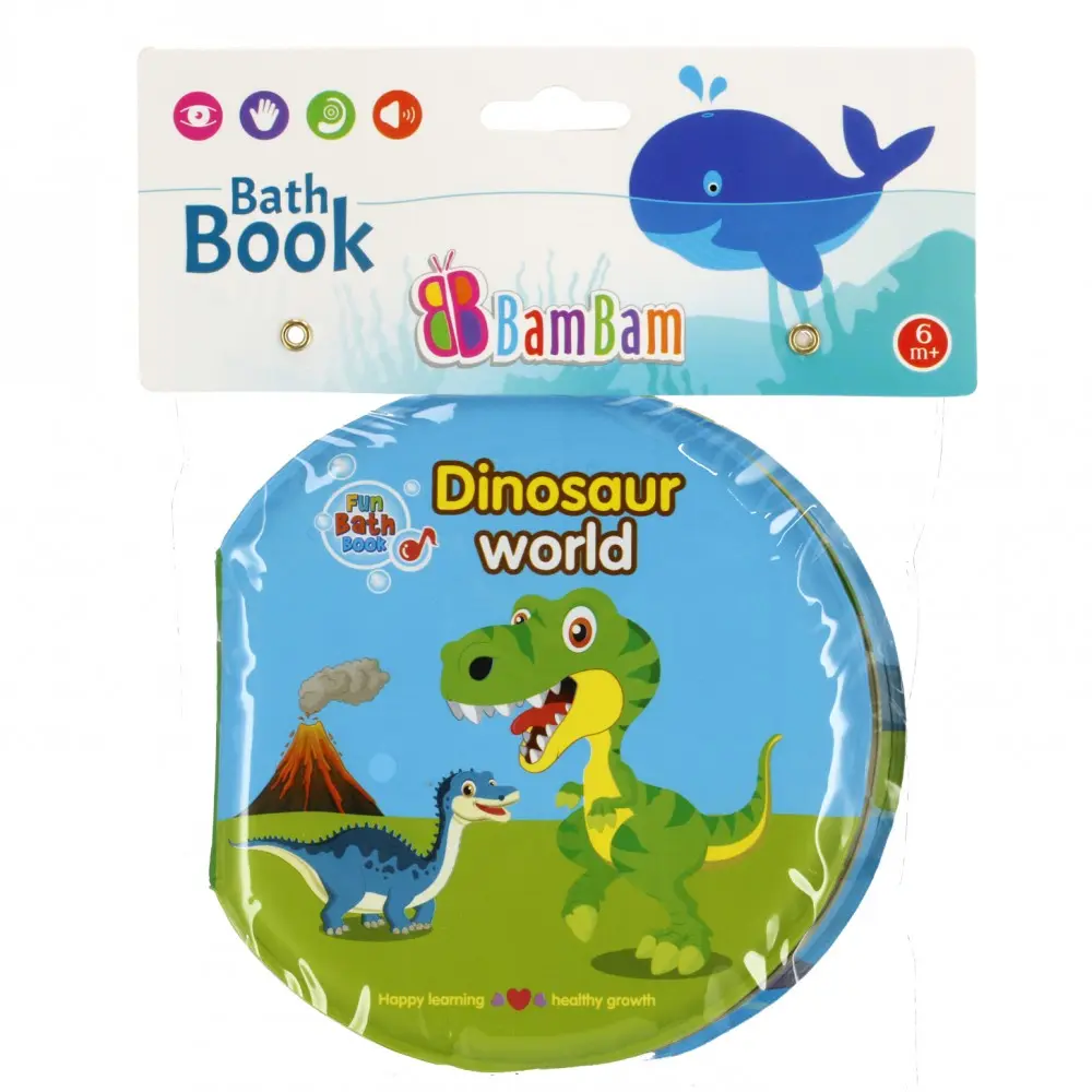 Dinosaur Splish-Splash Badbuch Baby Spielzeug Produktfoto
