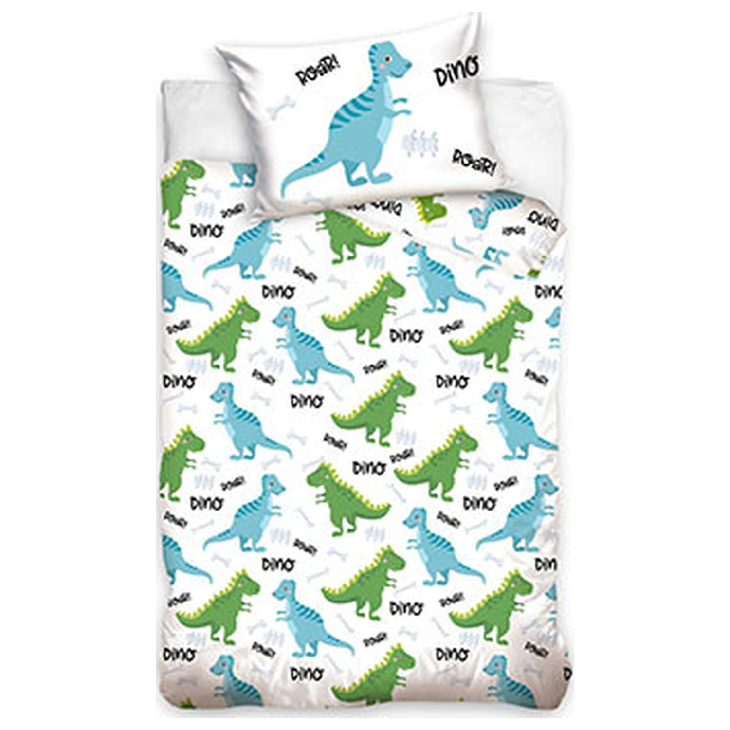 Dinosaur Roar Kinder Vorschule Bettbezug Produktfoto