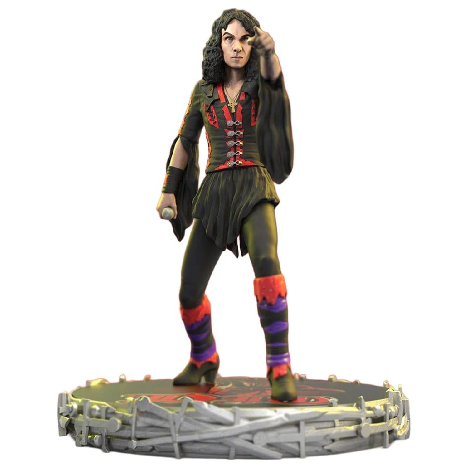 Dio Rock Iconz Statue Ronnie James Dio III 18 cm Produktfoto