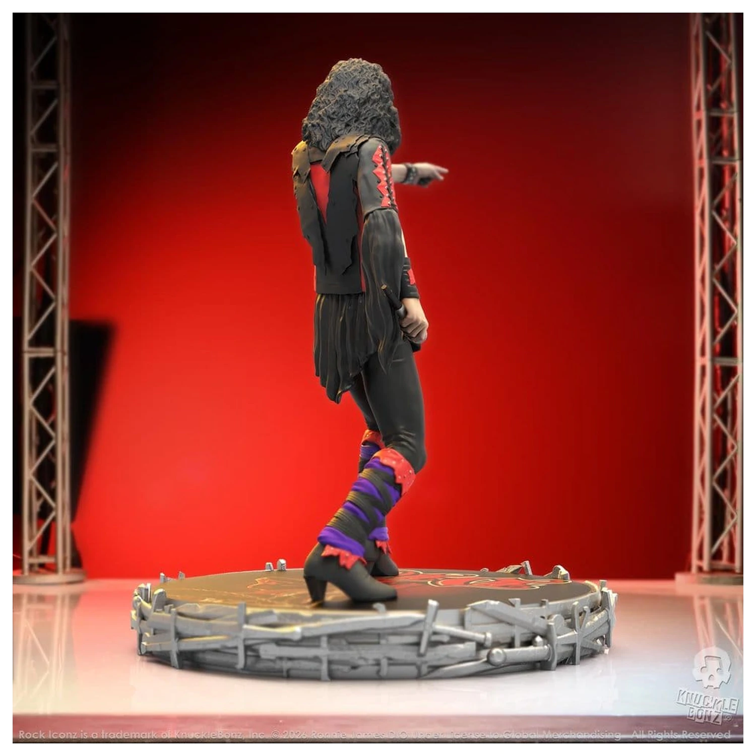 Dio Rock Iconz Statue Ronnie James Dio III 18 cm Produktfoto
