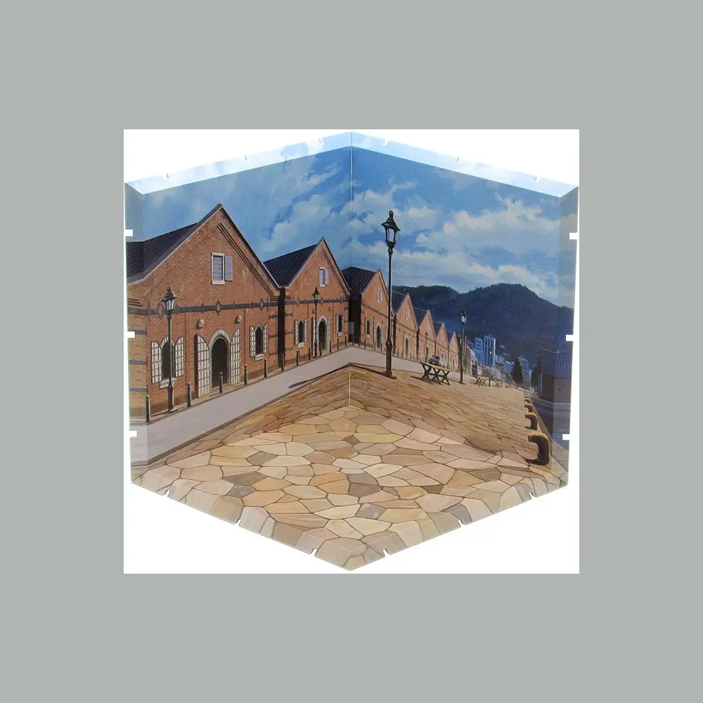 Dioramansion 150 Zubehör-Set für Nendoroid und Figma Actionfiguren Brick Warehouse Produktfoto