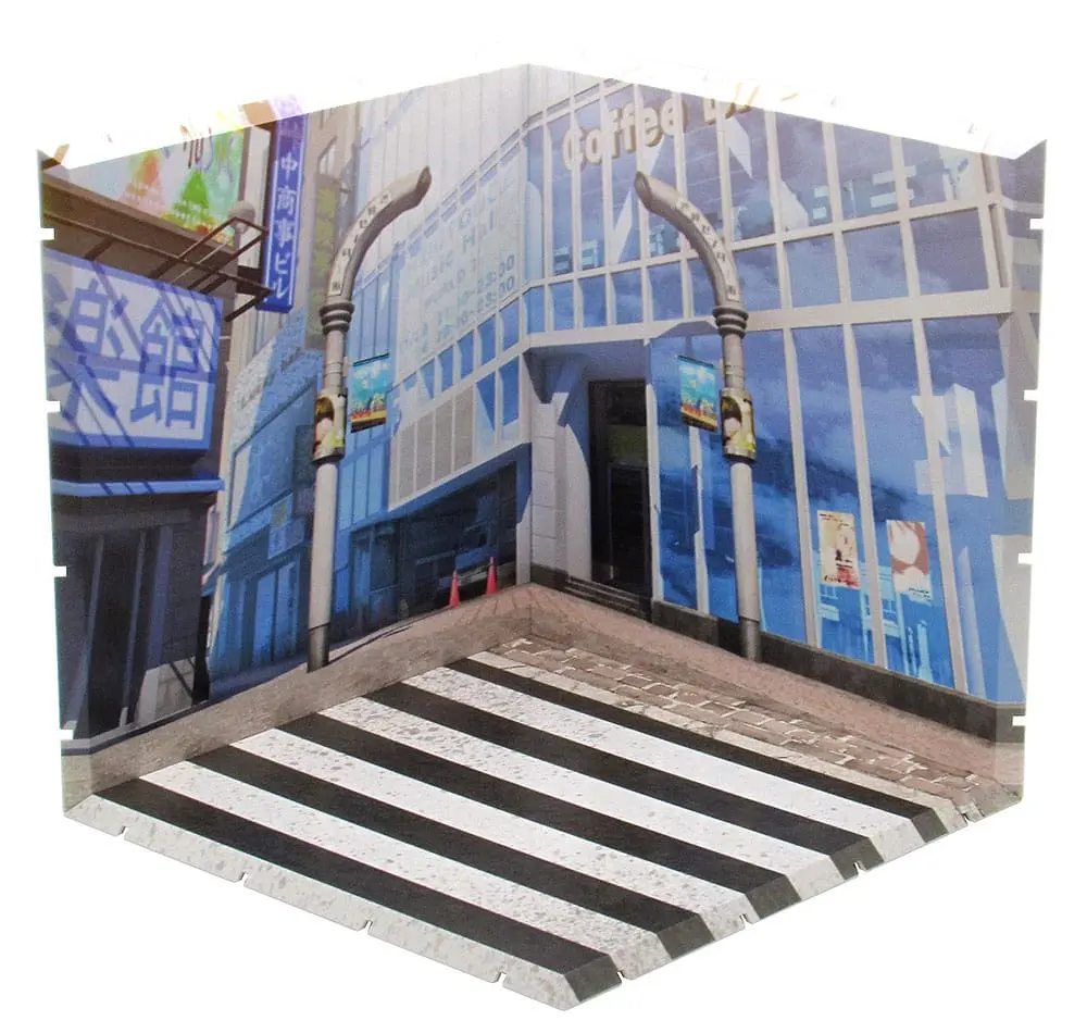 Dioramansion 200 Zubehör-Set für Nendoroid und Figma Actionfiguren Center Street Produktfoto