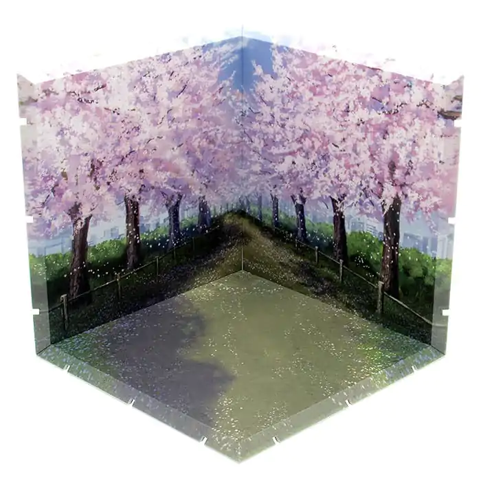 Dioramansion 150 Zubehör-Set für Nendoroid und Figma Actionfiguren Cherry Blossom Road (re-run) Produktfoto
