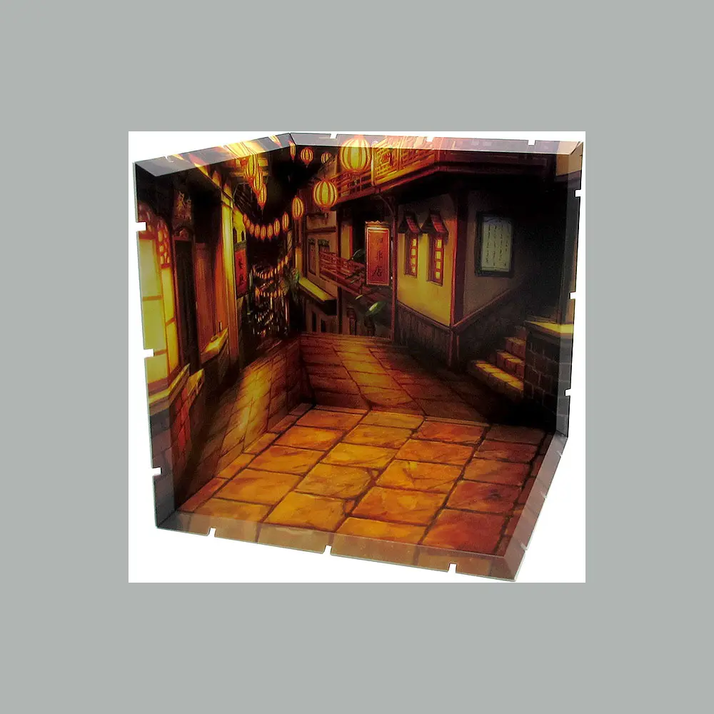 Dioramansion 150 Zubehör-Set für Nendoroid und Figma Actionfiguren Jiufen(re-run) Produktfoto