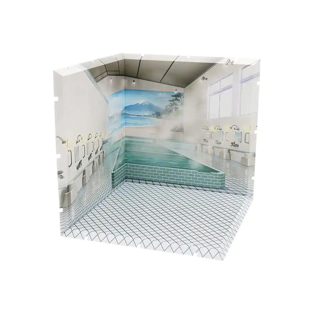 Dioramansion 150 Zubehör-Set für Nendoroid und Figma Actionfiguren Public Bath Produktfoto