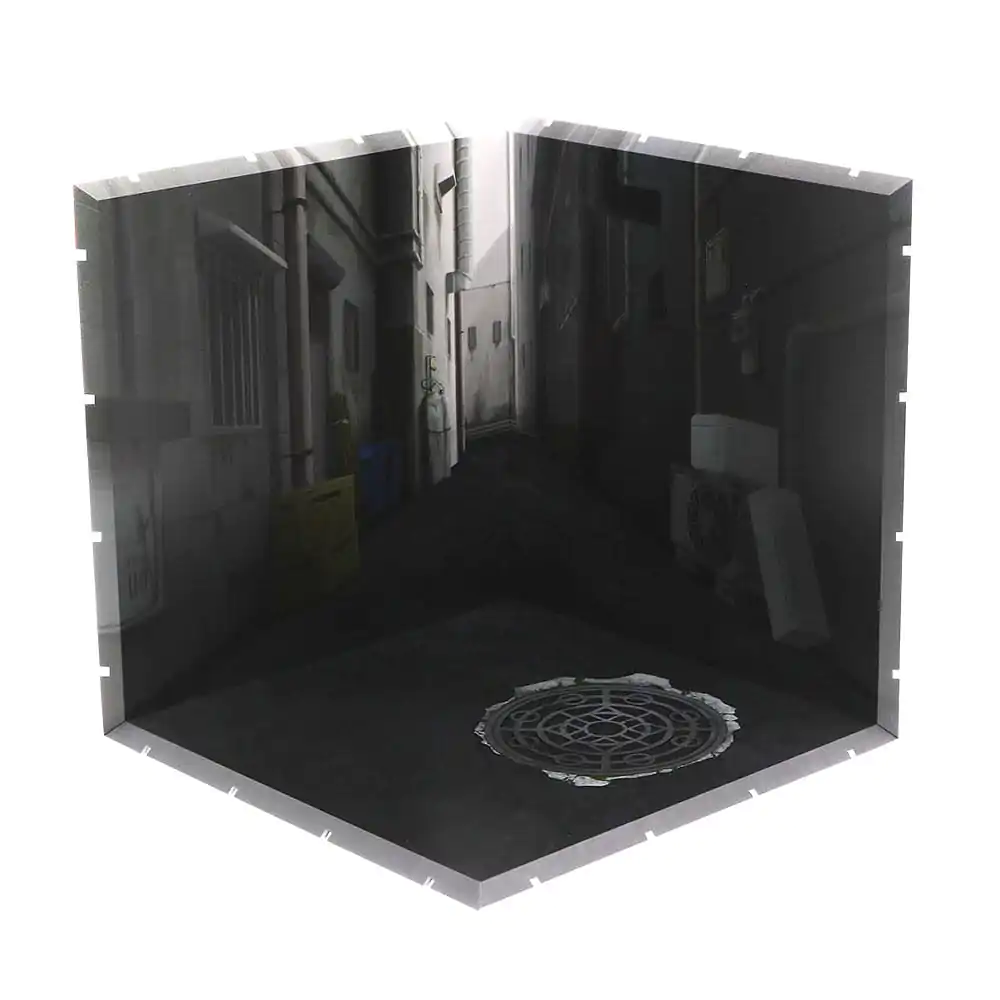 Dioramansion 200 Zubehör-Set für Nendoroid und Figma Actionfiguren Back Alley Produktfoto