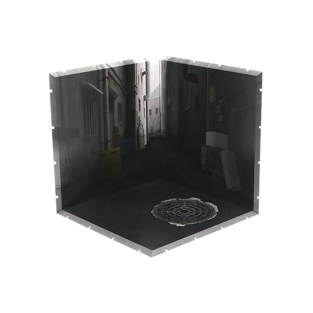 Dioramansion 200 Zubehör-Set für Nendoroid und Figma Actionfiguren Back Alley Produktfoto