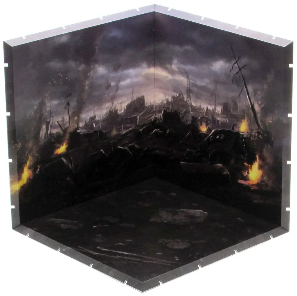 Dioramansion 200 Zubehör-Set für Nendoroid und Figma ActionFigurn Burnt Field Produktfoto