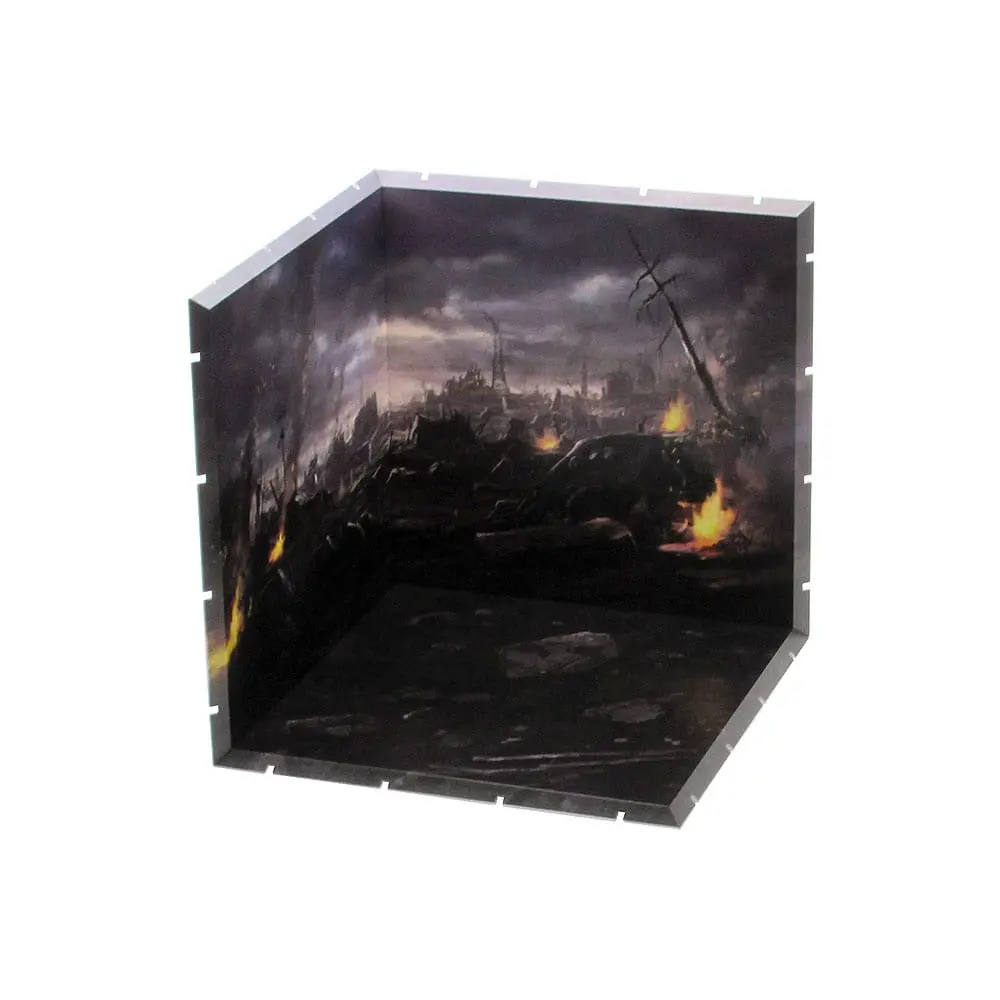 Dioramansion 200 Zubehör-Set für Nendoroid und Figma ActionFigurn Burnt Field Produktfoto