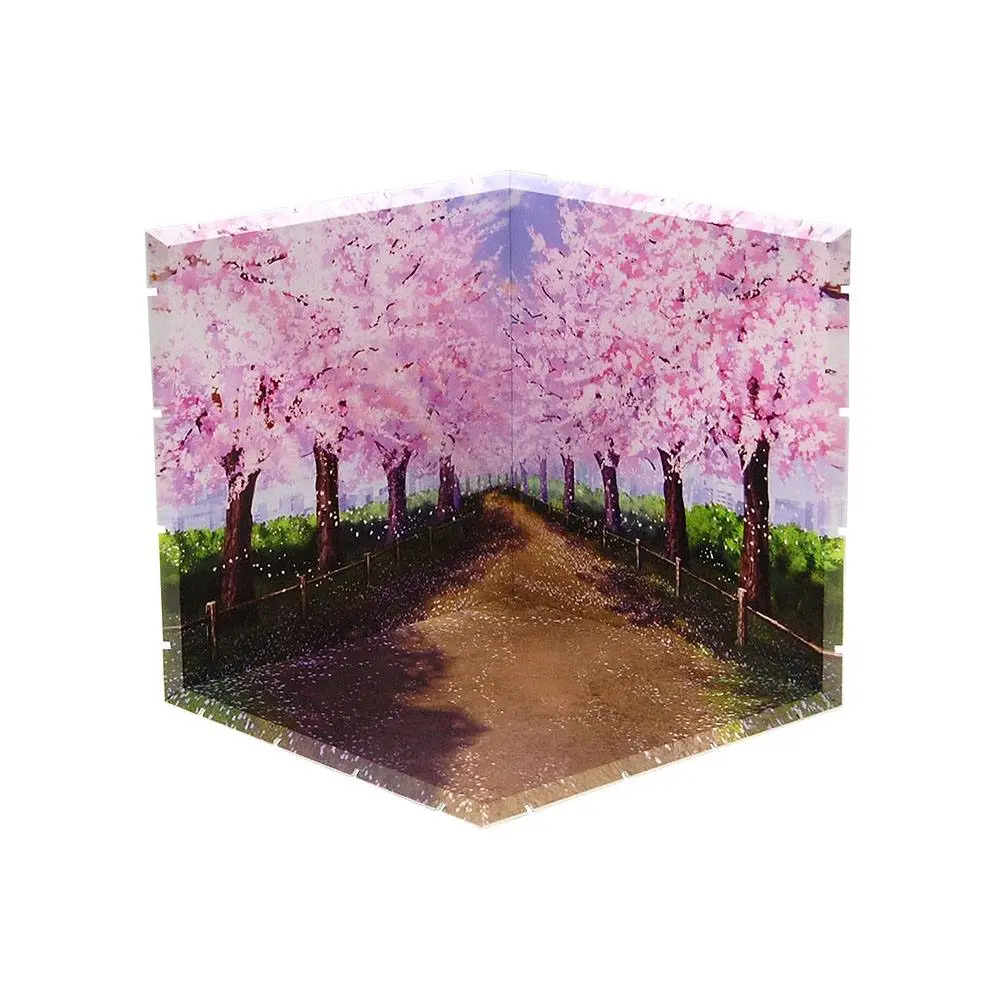 Dioramansion 200 Zubehör-Set für Nendoroid und Figma Actionfiguren Cherry Blossom Road Produktfoto