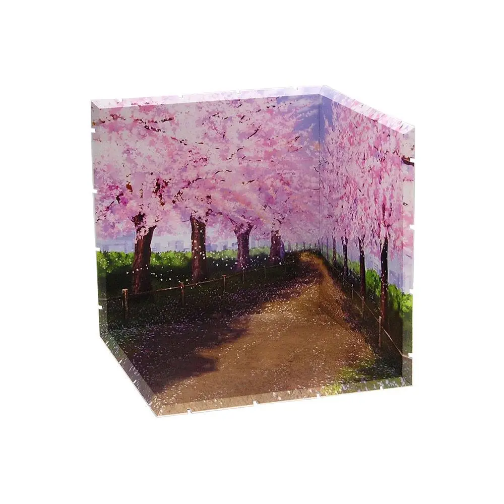 Dioramansion 200 Zubehör-Set für Nendoroid und Figma Actionfiguren Cherry Blossom Road Produktfoto