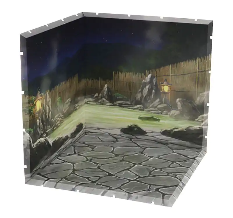 Dioramansion 200 Zubehör-Set für Nendoroid und Figma Actionfiguren Outdoor Hot Springs Produktfoto