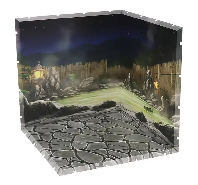 Dioramansion 200 Zubehör-Set für Nendoroid und Figma Actionfiguren Outdoor Hot Springs Produktfoto