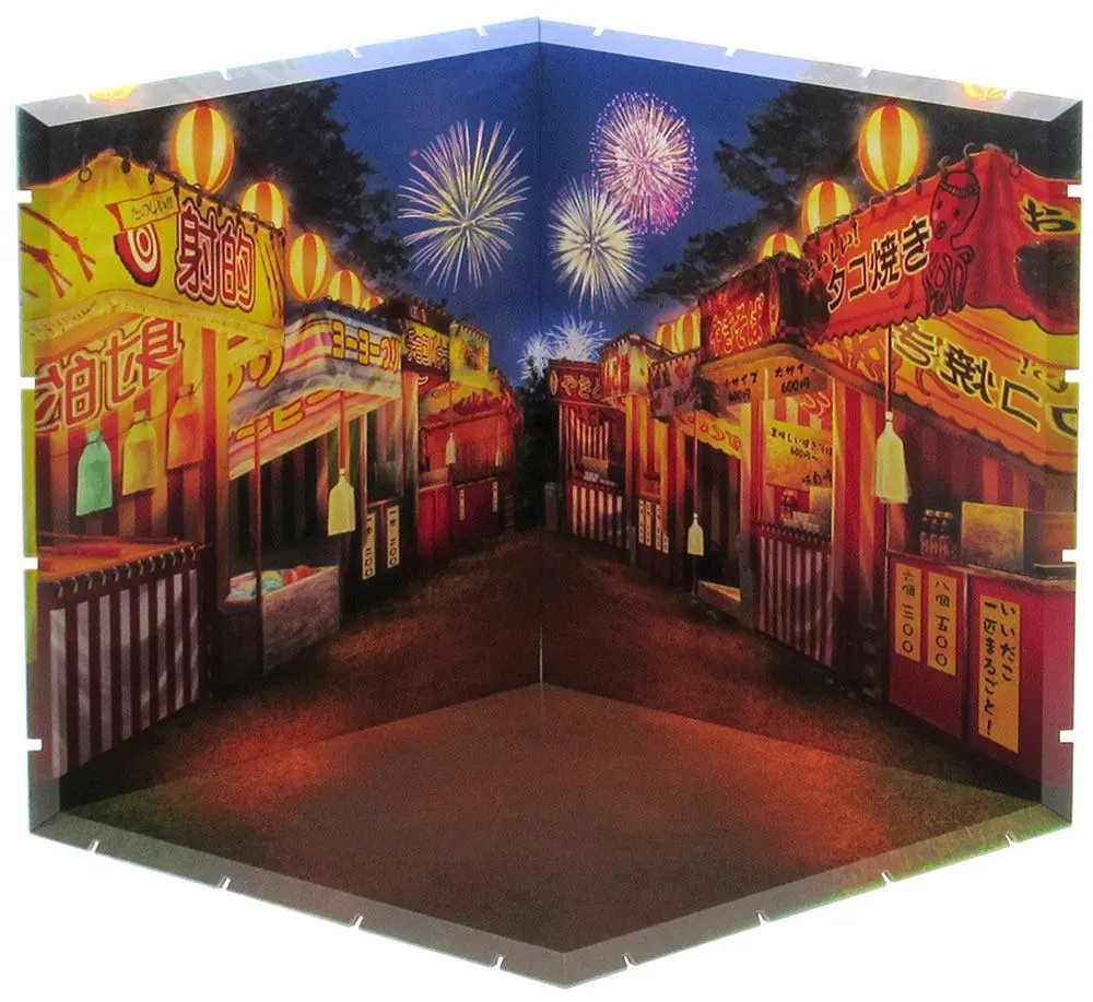 Dioramansion 200 Zubehör-Set für Nendoroid und Figma Actionfiguren Summer Festival Produktfoto