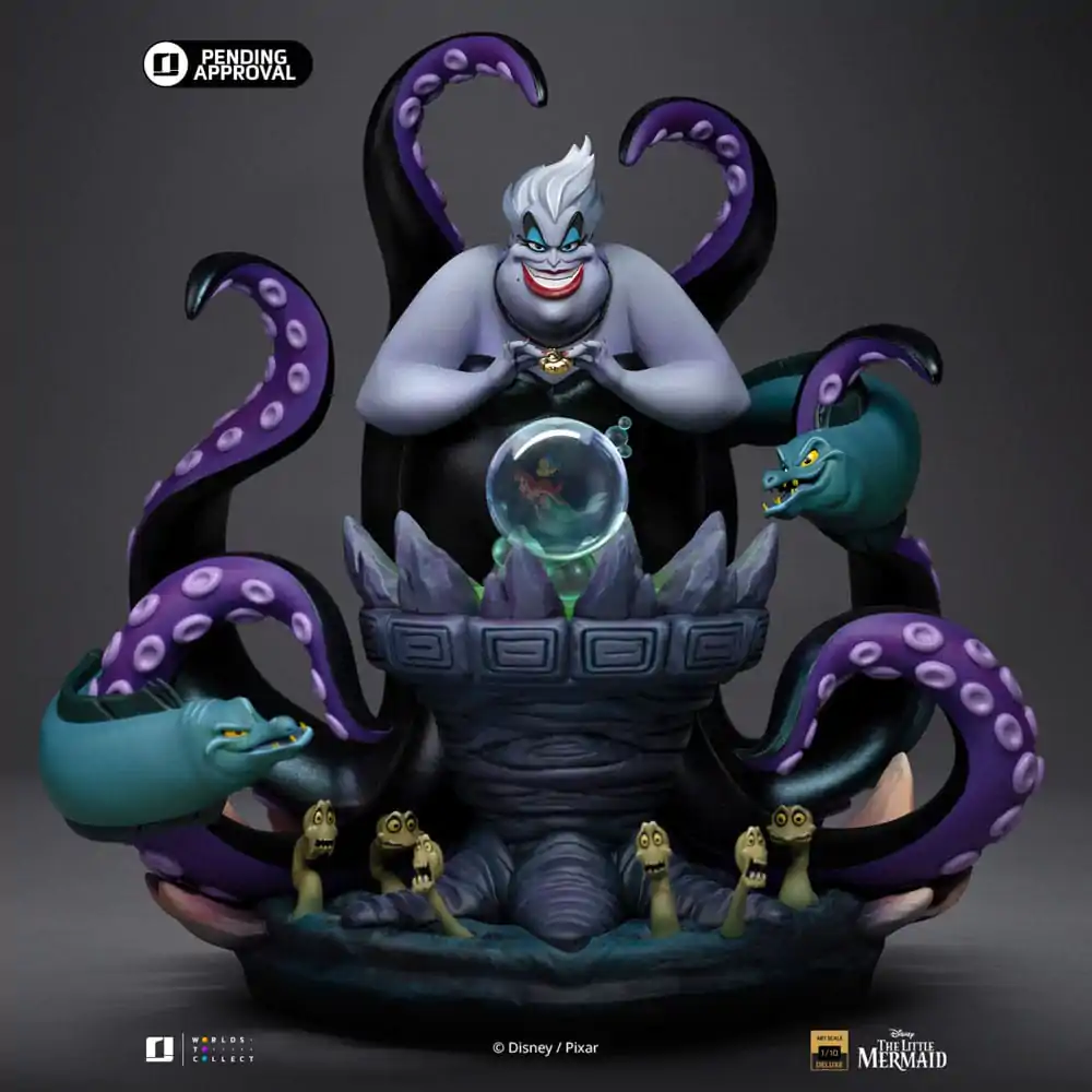 Disney's Villains Deluxe Art Scale Statue 1/10 Ursula 23 cm Produktfoto