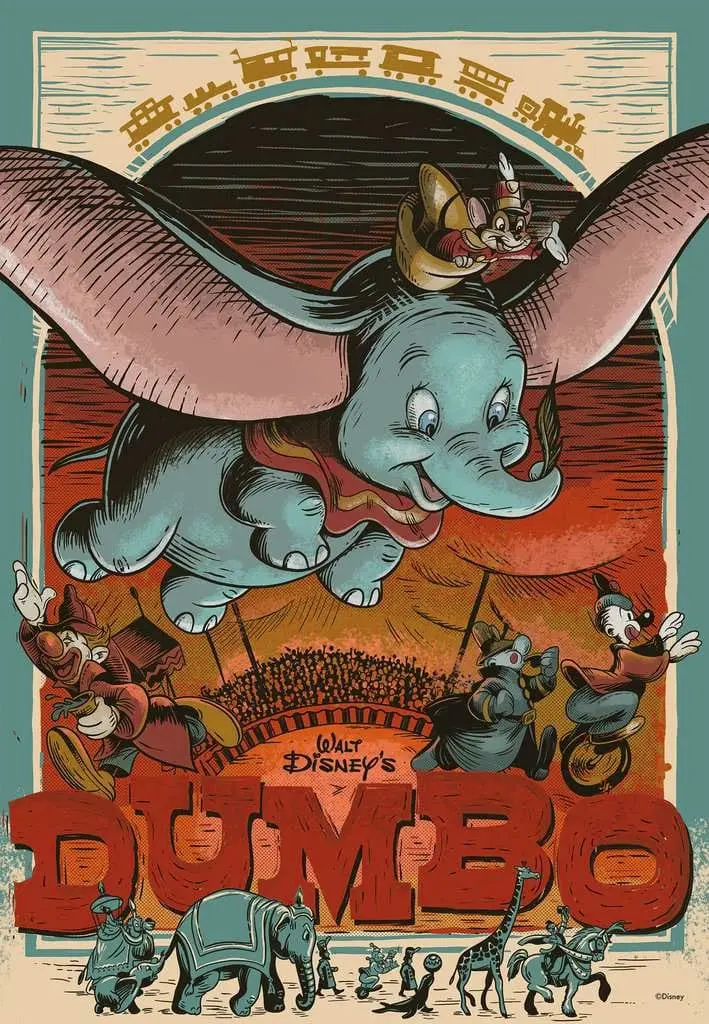 Disney 100 Puzzle Dumbo (300 Teile) Produktfoto