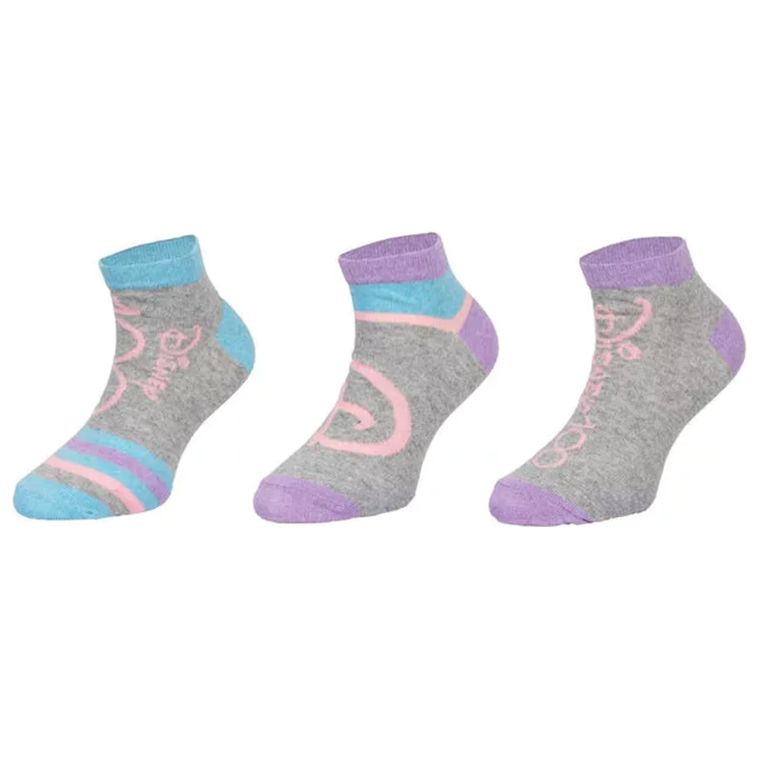 Disney 100th Anniversary Pastell Kinder Geheim-Socken 27/30 Produktfoto
