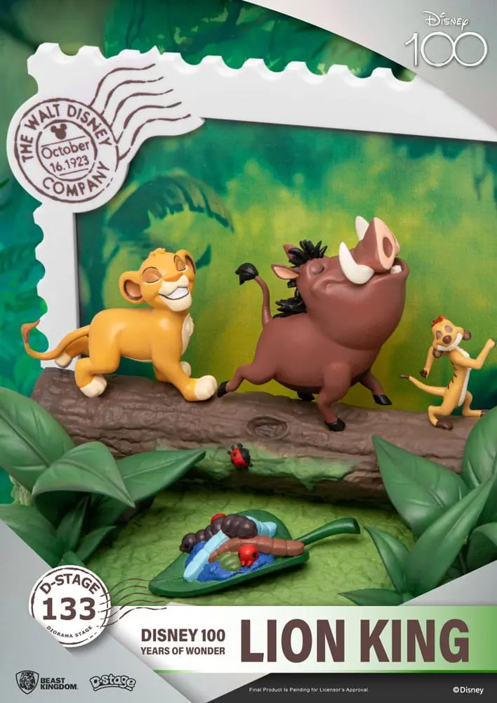 Disney 100 Years of Wonder D-Stage PVC Diorama Lion King 10 cm termékfotó