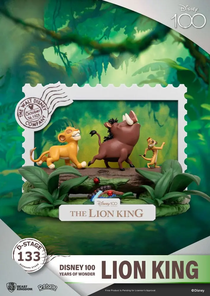 Disney 100 Years of Wonder D-Stage PVC Diorama Lion King 10 cm termékfotó