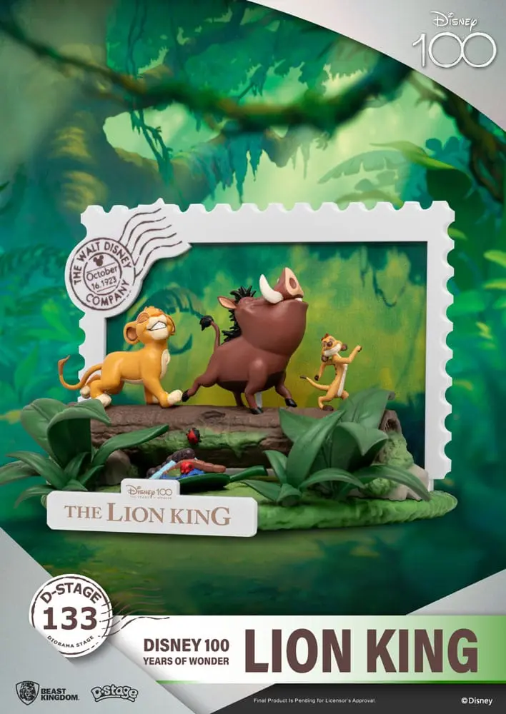 Disney 100 Years of Wonder D-Stage PVC Diorama Lion King 10 cm termékfotó