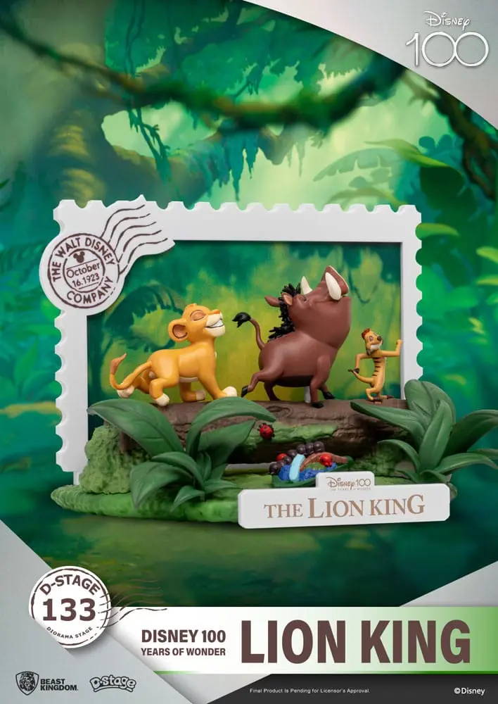 Disney 100 Years of Wonder D-Stage PVC Diorama Lion King 10 cm termékfotó