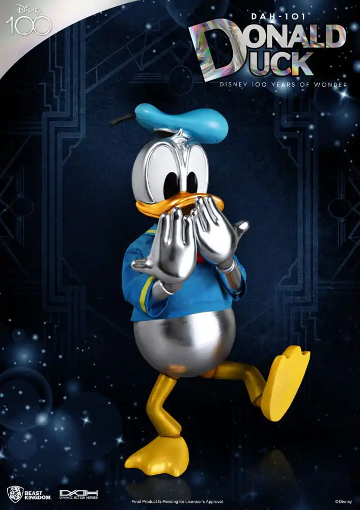 Disney 100 Years of Wonder Dynamic 8ction Heroes Actionfigur 1/9 Donald Duck 16 cm Produktfoto