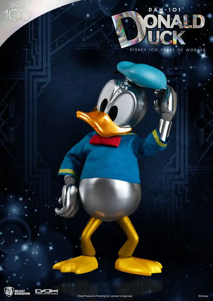 Disney 100 Years of Wonder Dynamic 8ction Heroes Actionfigur 1/9 Donald Duck 16 cm Produktfoto
