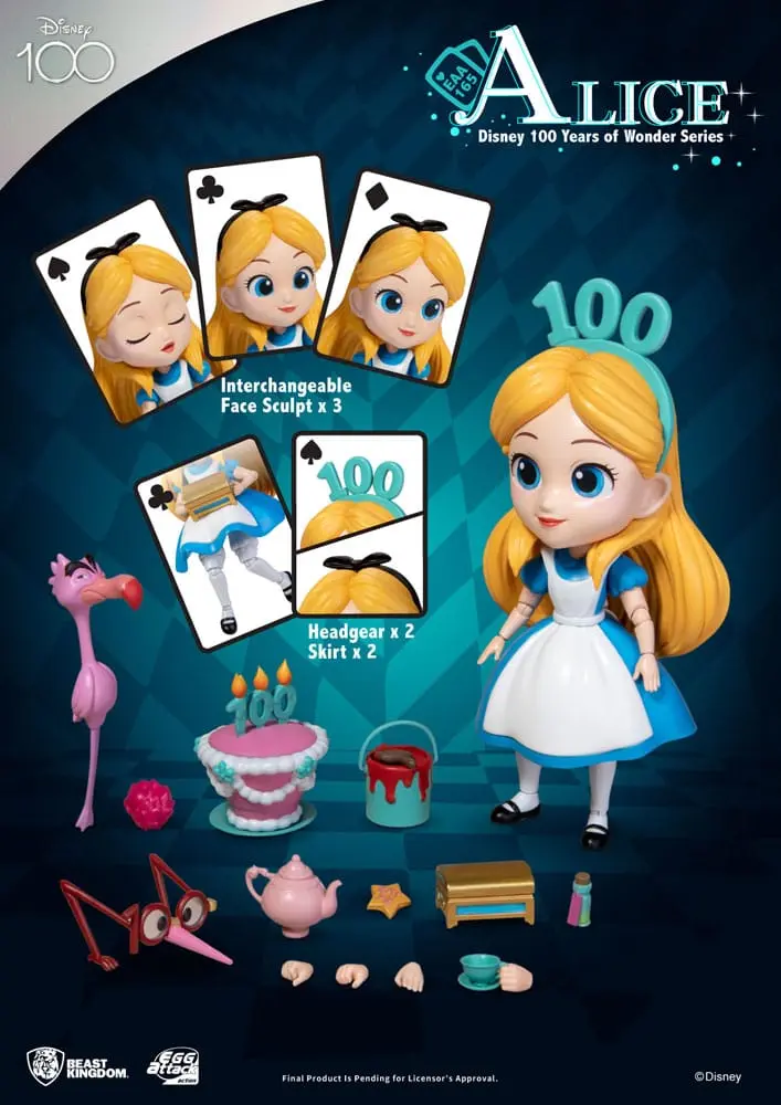 Disney 100 Years of Wonder Egg Attack Action Actionfigur Alice 14 cm Produktfoto