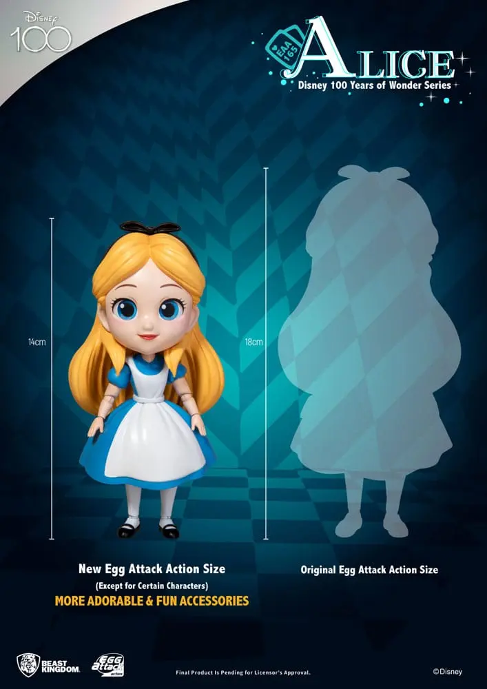 Disney 100 Years of Wonder Egg Attack Action Actionfigur Alice 14 cm Produktfoto