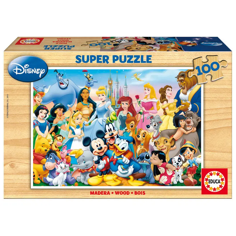 Disney The Wonderful World of Disney Puzzle 100St Produktfoto