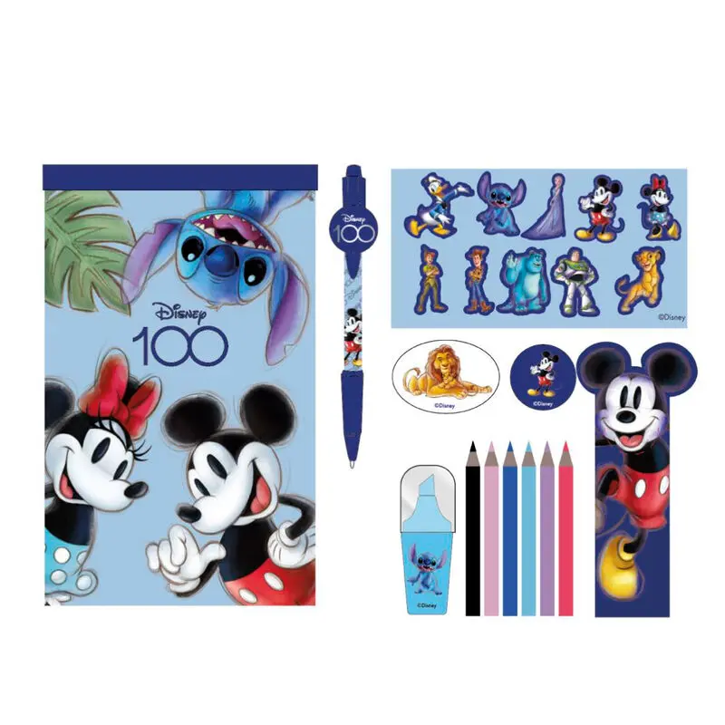 Disney 100Th Anniversary Schreibwaren set Produktfoto