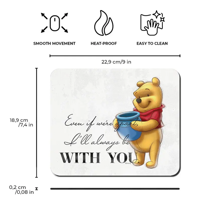 Disney 100th Anniversary Winnie the Pooh Mousepad Produktfoto