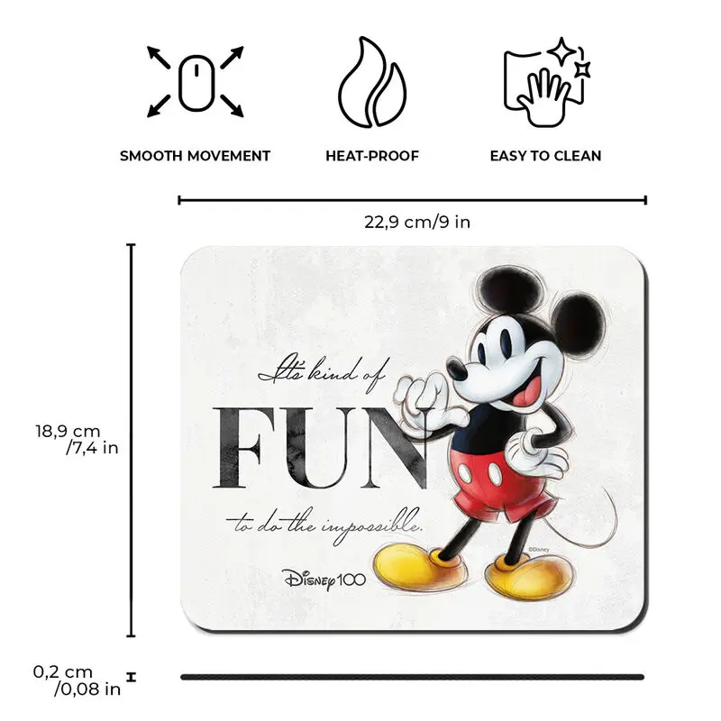 Disney 100th Anniversary Mickey Mousepad Produktfoto