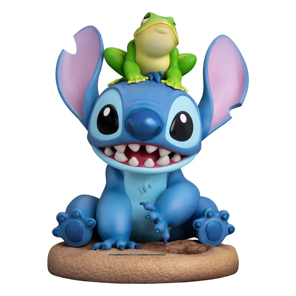 Disney 100th Master Craft Statue Stitch with Frog 34 cm Produktfoto