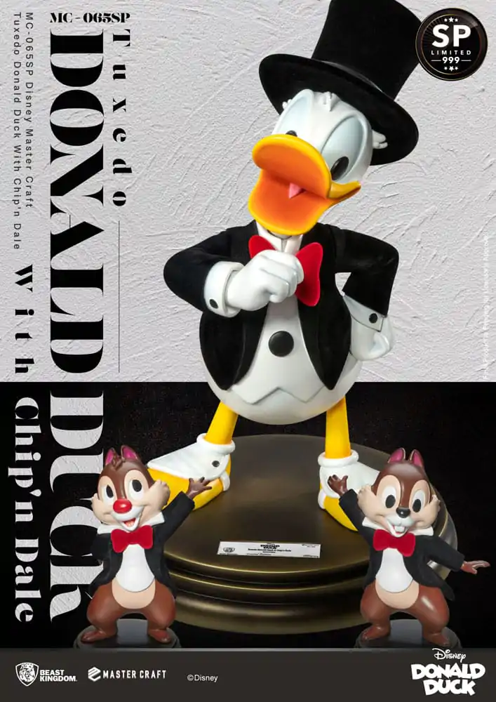 Disney 100th Master Craft Statue Tuxedo Donald Duck (Chip'n und Dale) 40 cm termékfotó