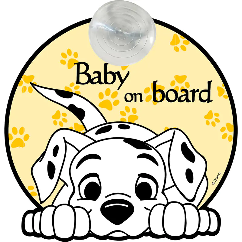 Disney 101 Dalmatians baby on board Signal Produktfoto