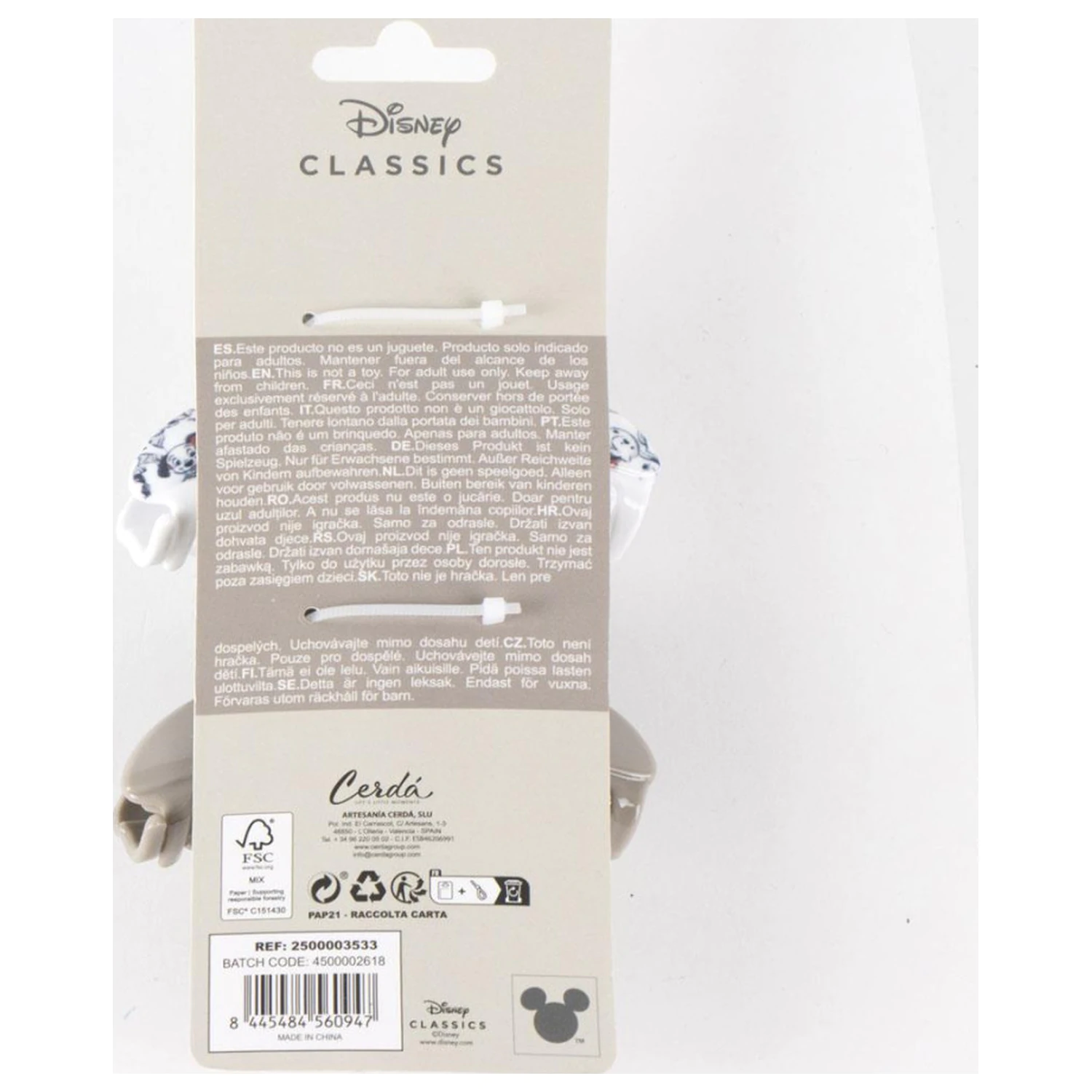 Disney 101 Dalmatians Fun Haarklammer Set 2 Stk Produktfoto
