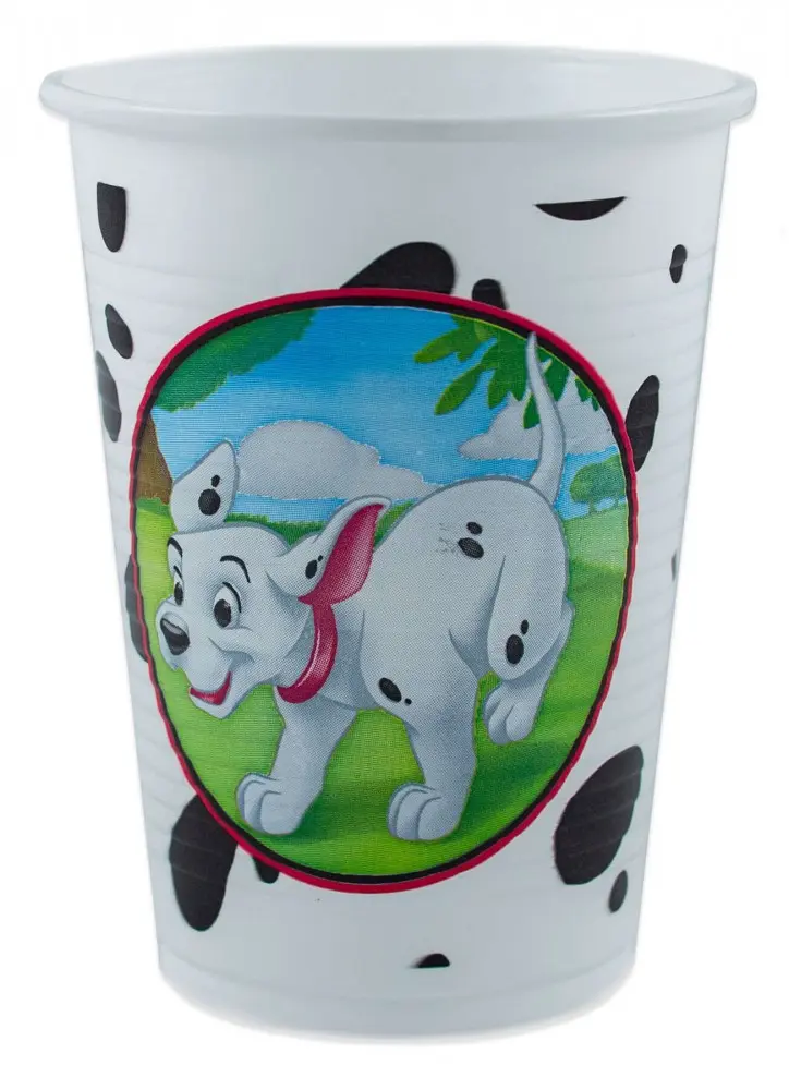 Disney 101 Dalmatians Plastikbecher 8-teilig 200 ml Produktfoto